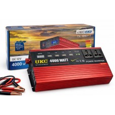Перетворювач напруги Power Inverter 4000W з 12V на 220