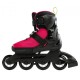 Раздвижные ролики для девочки Rollerblade Microblade 2023 pink-green размер 28-32