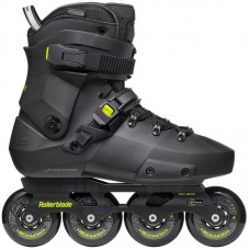 Роликові ковзани для активного катання Rollerblade Twister XT black-lime на ногу 25 см