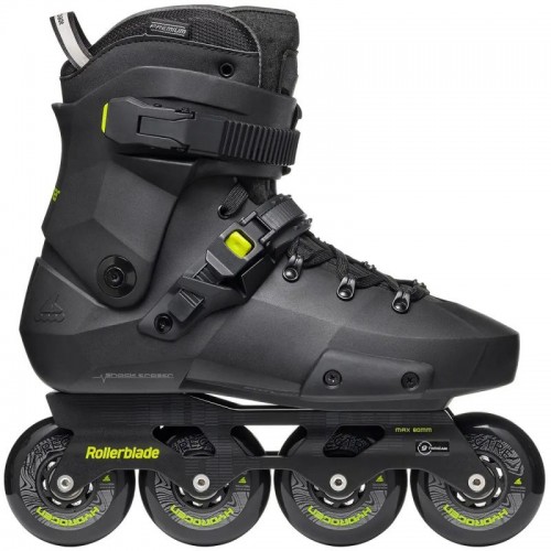 Роликовые коньки для активного катания Rollerblade Twister XT black-lime на ногу 25 см