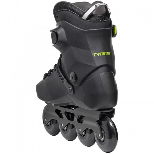 Роликовые коньки для активного катания Rollerblade Twister XT black-lime на ногу 25 см