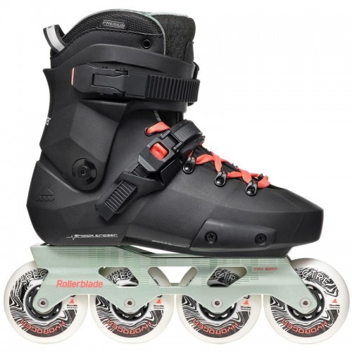 Роликовые коньки для активного катания Rollerblade Twister XT W black-mint на ногу 23 см