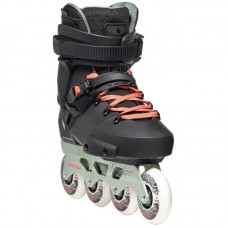 Роликові ковзани для активного катання Rollerblade Twister XT W black-mint на ногу 23 см