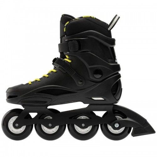 Ролики в пластиковом ботинке для взрослого RB Cruiser 2023 black-neon yellow 39 размер