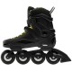 Ролики в пластиковом ботинке для взрослого RB Cruiser 2023 black-neon yellow 39 размер