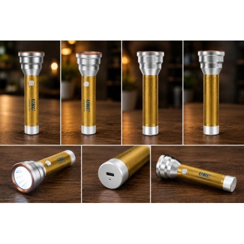 Ручной фонарик S 300 / Ручной фонарик S300 с зарядкой от Type-C / LED-фонарь UKC Luminous S300 Ручной фонарик S 300 / Ручной фонарик S300 с зарядкой от Type-C / LED-фонарь UKC Luminous S300