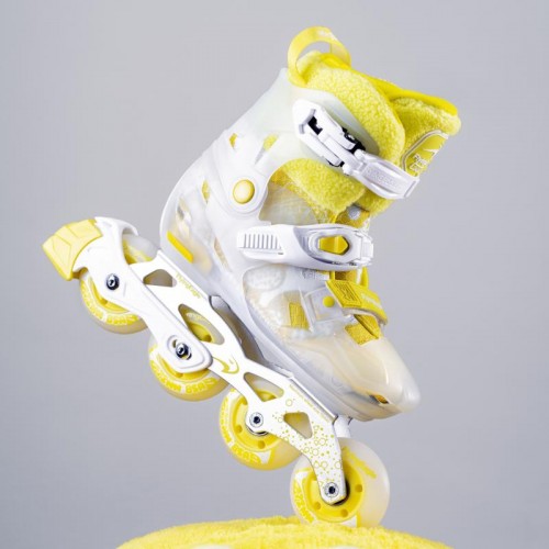 Дитячі розсувні ролики Flying Eagle S8 Pro Sprout Yuzu 37-41 Дитячі розсувні ролики Flying Eagle S8 Pro Sprout Yuzu 37-41