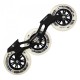 Сет FE Supersonic Black + Speed Wheels 85A 110 mm