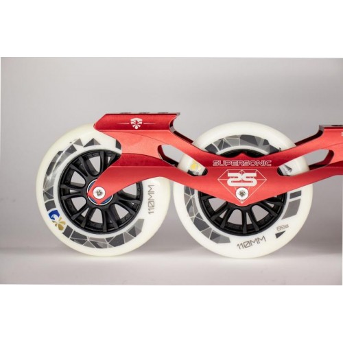 Сет FE Supersonic Red + Speed Wheels 85A 110 mm Сет FE Supersonic Red + Speed Wheels 85A 110 mm