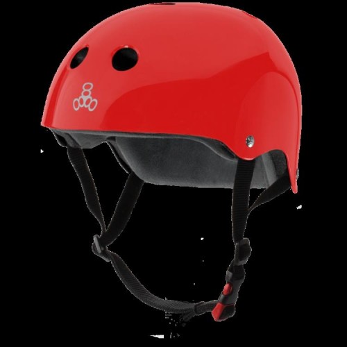 Шолом Triple8 Certified Sweatsaver Red Glossy розмір S/M