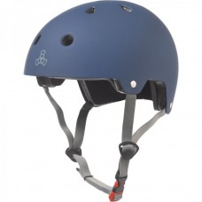 Шолом Triple8 DC Brainsaver Blue Rubber розмір L/XL