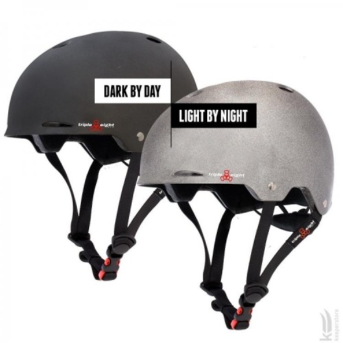 Шлем Triple8 Gotham Helmet Darklight размер S/M