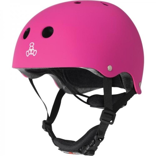 Шлем Triple8 Lil 8 neon pink (р)Youth