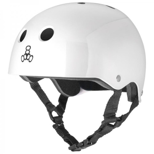 Шлем Triple8 Standard Helmet Glossy White размер M
