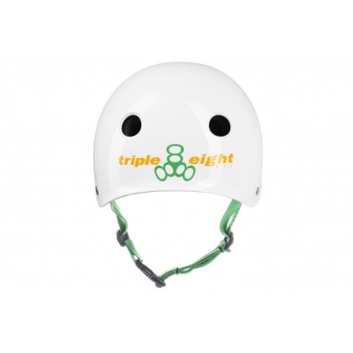 Шлем Triple8 Sweatsaver Helmet Rubber United Red размер M