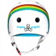 Шлем Triple8 White Rainbow Sparkle размер XS/S
