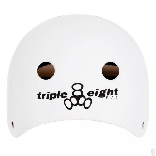Шлем Triple8 White Sweatsaver Helmet Rubber размер L
