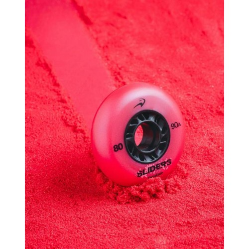 Колеса для роликів Flying Eagle Sliders 72 мм 90А Pink 4 шт