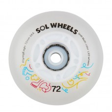 Колеса для дитячих роликів Flying Eagle Sol Multicolor 76 мм