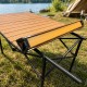 Стол складной 120x55x50 см в чехле / Туристический раскладной компактный стол