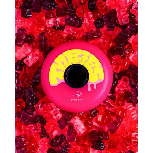 Колеса для роликів Flying Eagle Taffies Pink 84A 76 mm Колеса для роликів Flying Eagle Taffies Pink 84A 76 mm