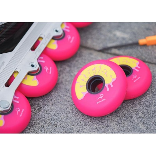 Колеса для роликів Flying Eagle Taffies Pink 84A 76 mm Колеса для роликів Flying Eagle Taffies Pink 84A 76 mm