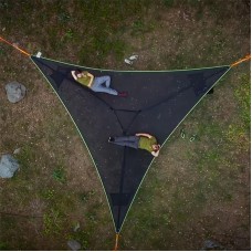 Трикутний похідний гамак Air Triangle / Портативний тримісний гамак