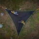 Треугольный походный гамак Air Triangle / Портативный трехместный гамак