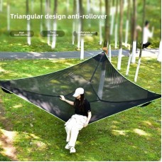 Трикутний похідний гамак Air Triangle / Портативний тримісний гамак
