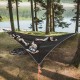 Треугольный походный гамак Air Triangle / Портативный трехместный гамак