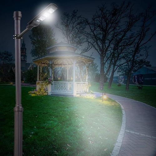 Вуличний ліхтар на стовп solar street light BL BK120-6COB Вуличний ліхтар на стовп solar street light BL BK120-6COB