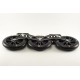 Сет FE Ultrasonic Black + Speed Wheels 88A 125 mm