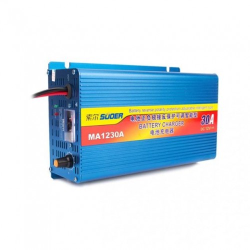 Зарядний пристрій автомобільний для акумулятора Battery Charger UKC MA-1230A 30A