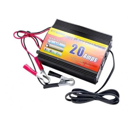 Зарядний пристрій акумулятора UKC Battery Charger 20A MA 1220A black