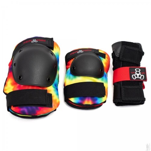 Защитный набор Triple8 Saver Series 3-Pack Tie Dye размер Jr Защитный набор Triple8 Saver Series 3-Pack Tie Dye размер Jr