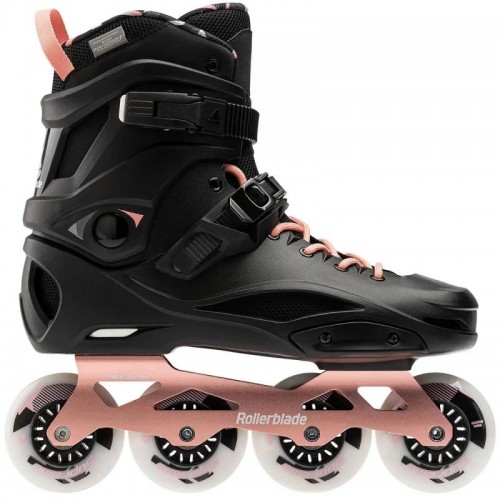 Женские роликовые коньки RB Pro X W 2023 black-rose gold 36.5 размера