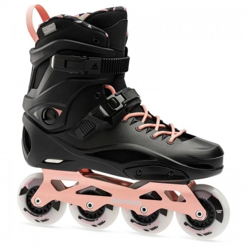 Женские роликовые коньки RB Pro X W 2023 black-rose gold 36.5 размера
