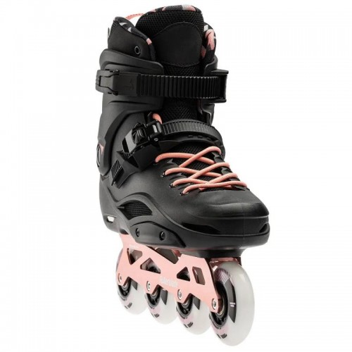 Женские роликовые коньки RB Pro X W 2023 black-rose gold 36.5 размера