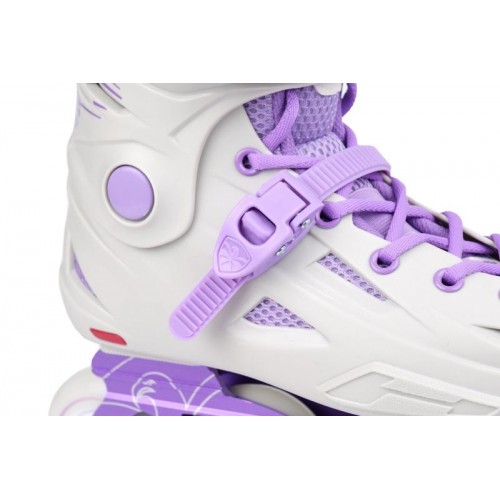 Женские ролики FE Fast Blade бело-фиолетовые 37-38 размера