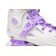 Женские ролики FE Fast Blade бело-фиолетовые 37-38 размера