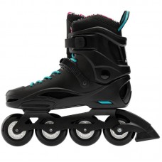 Жіночі ролики Rollerblade Cruiser W 2023 black-aqua 36.5 розмір
