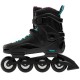 Женские ролики Rollerblade Cruiser W 2023 black-aqua 36.5 размер