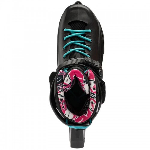 Женские ролики Rollerblade Cruiser W 2023 black-aqua 36.5 размер