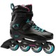 Женские ролики Rollerblade Cruiser W 2023 black-aqua 36.5 размер