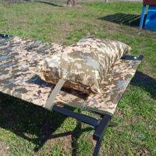 Подушка для армійської розкладачки 50×30×10 з фіксацією