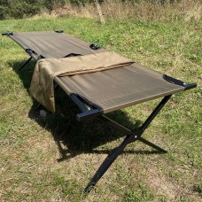Армійська розкладачка НАТО Посилена до 250 кг (196×65×47), Хакі